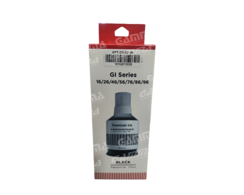 Чернила Canon GX6040 INK GI-46 PGBK [BLACK Pigment] 170ml. КИТАЙ